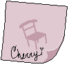 cherry sticky note